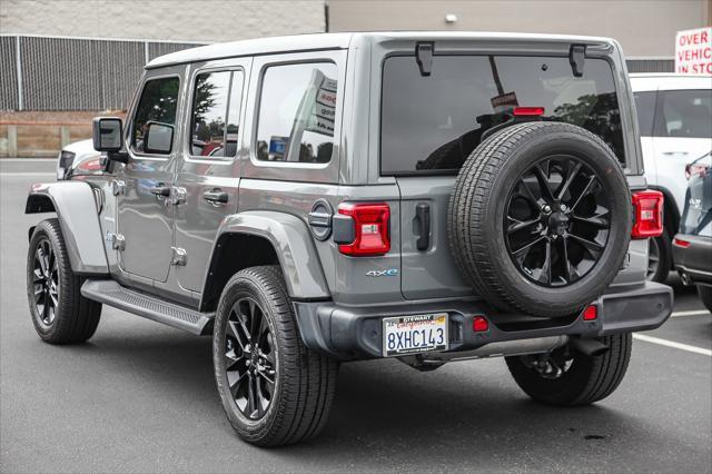 used 2021 Jeep Wrangler Unlimited 4xe car, priced at $33,888