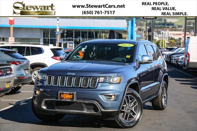 used 2021 Jeep Grand Cherokee car, priced at $25,888