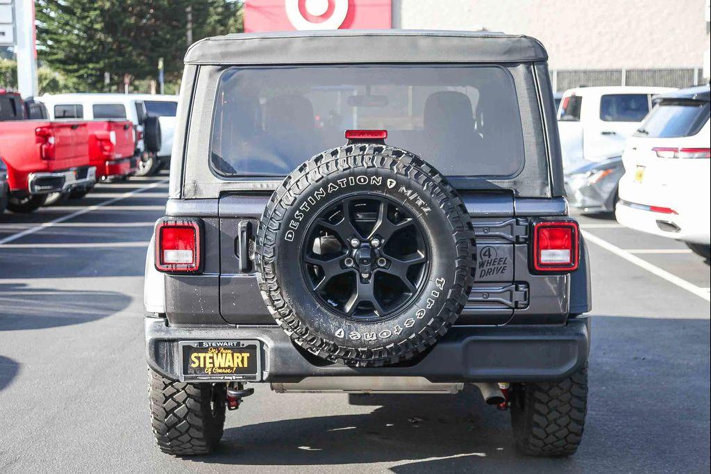used 2021 Jeep Wrangler car, priced at $29,499