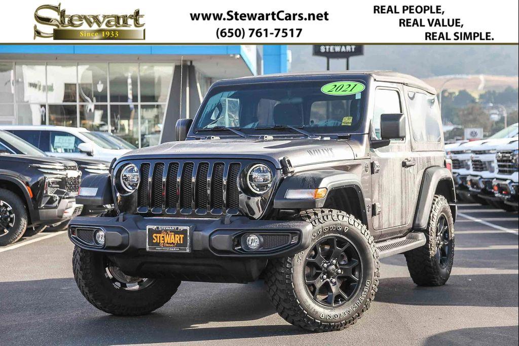 used 2021 Jeep Wrangler car, priced at $29,999