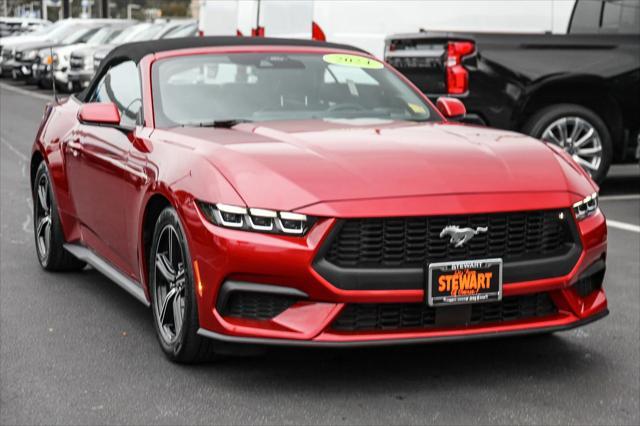 used 2024 Ford Mustang car, priced at $32,388