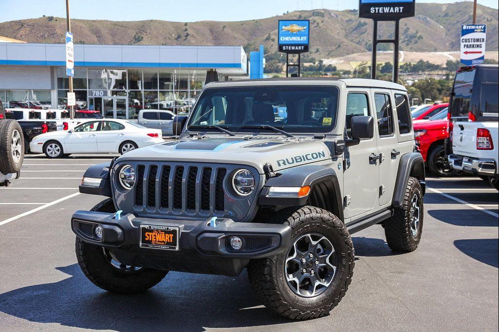 used 2022 Jeep Wrangler Unlimited 4xe car, priced at $35,999