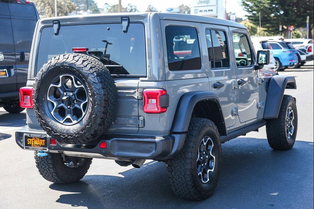 used 2022 Jeep Wrangler Unlimited 4xe car, priced at $35,999