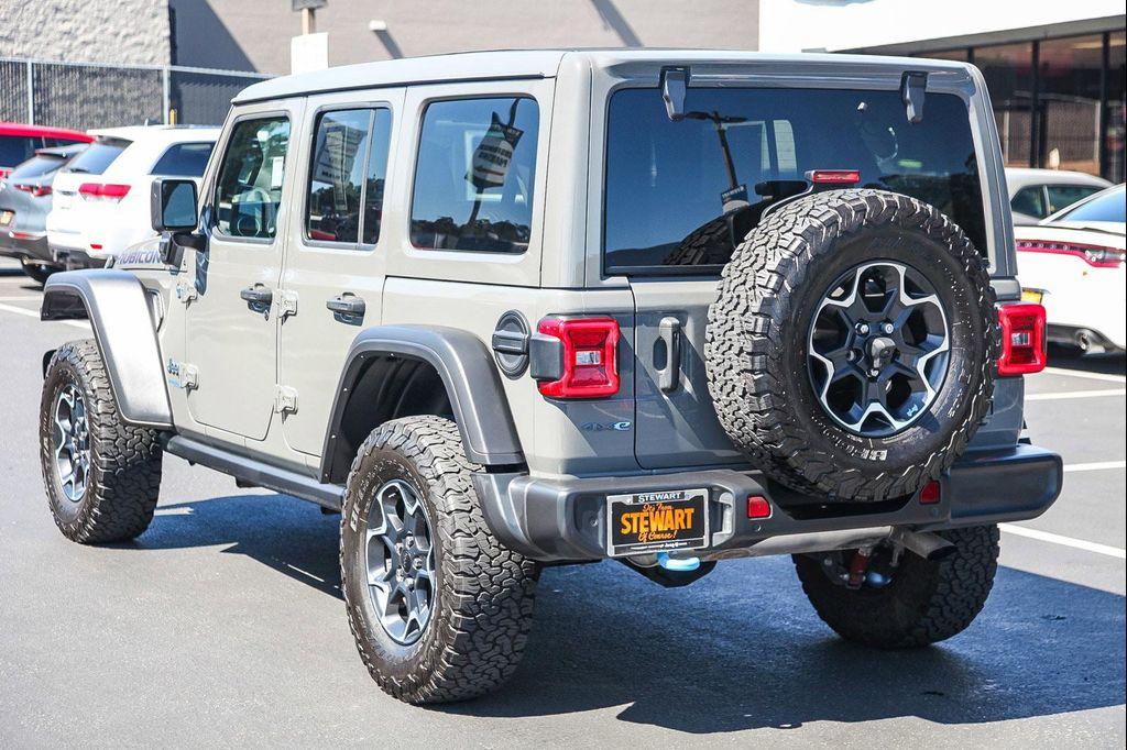used 2022 Jeep Wrangler Unlimited 4xe car, priced at $35,999