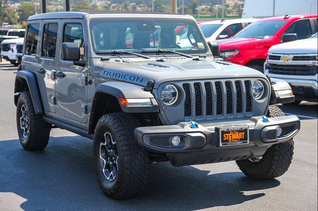 used 2022 Jeep Wrangler Unlimited 4xe car, priced at $35,999
