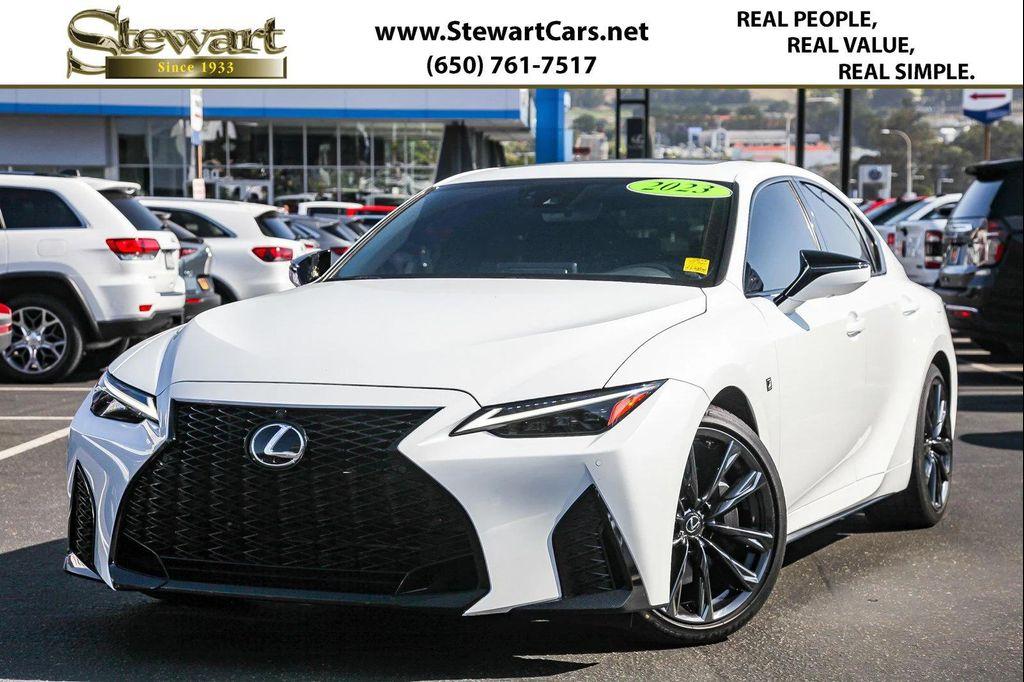 used 2023 Lexus IS 350 car, priced at $45,888