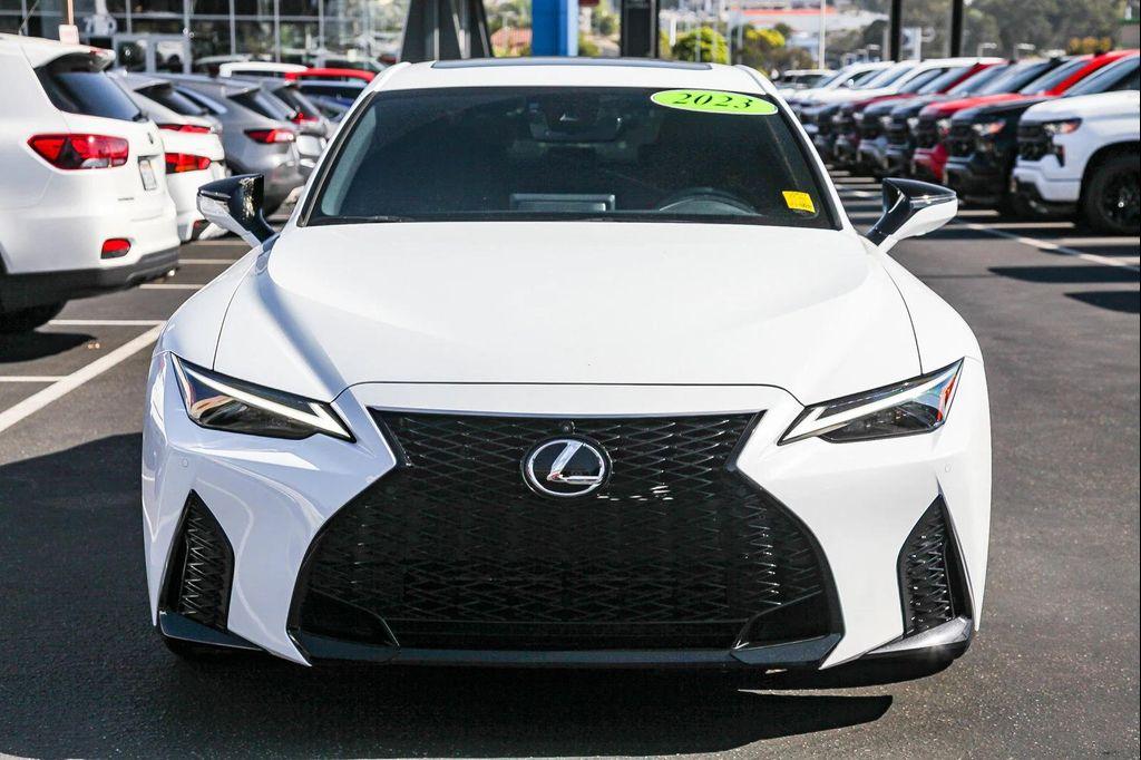 used 2023 Lexus IS 350 car, priced at $45,888