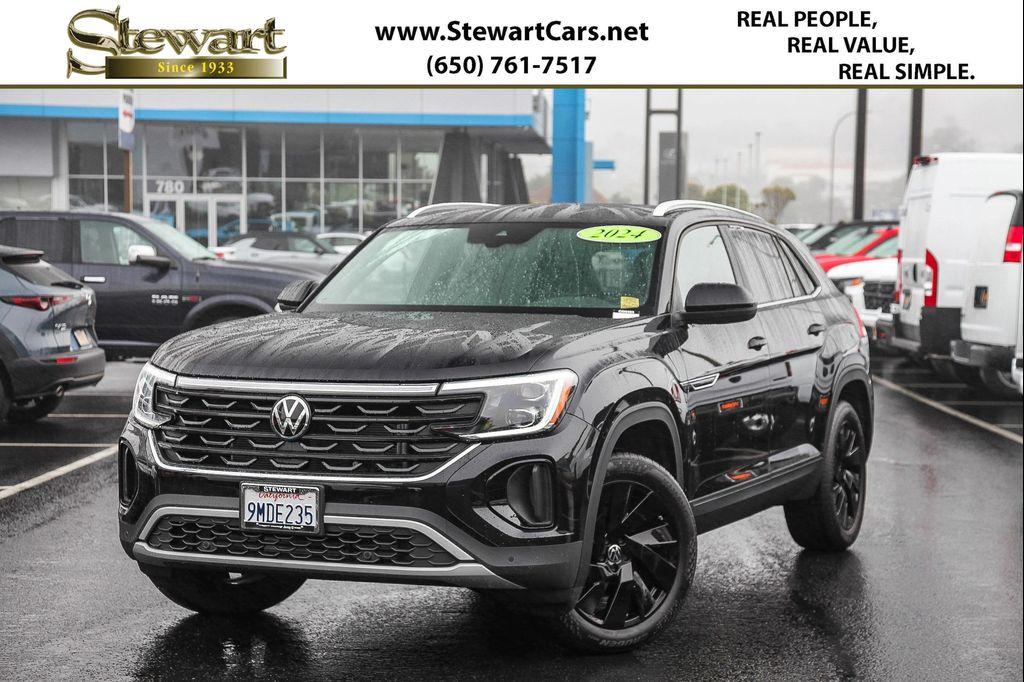 used 2024 Volkswagen Atlas Cross Sport car, priced at $34,388