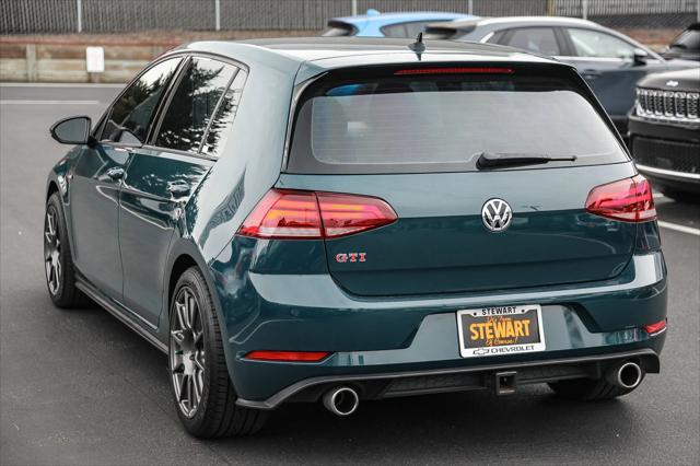 used 2019 Volkswagen Golf GTI car, priced at $19,999