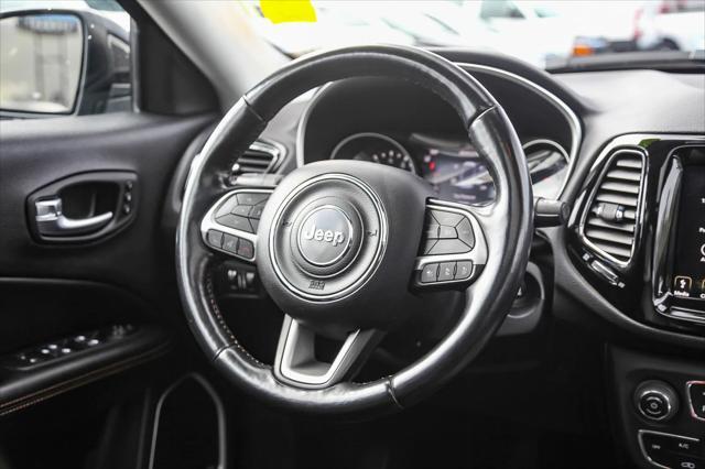 used 2021 Jeep Compass car, priced at $18,988