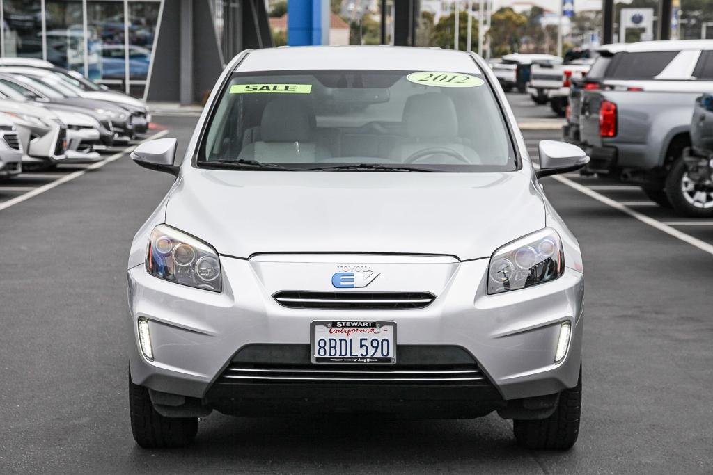 used 2012 Toyota RAV4 EV car, priced at $14,995