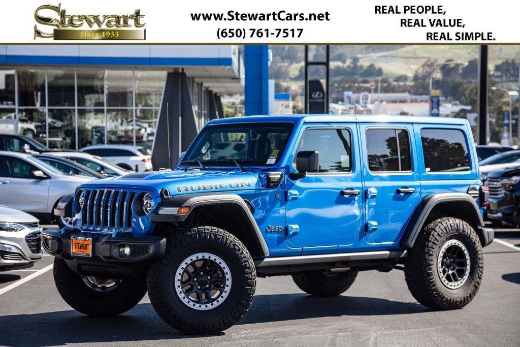 used 2022 Jeep Wrangler Unlimited 4xe car, priced at $47,888
