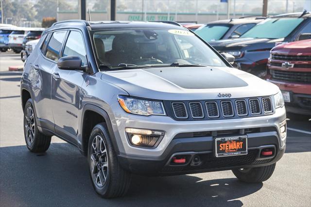 used 2021 Jeep Compass car, priced at $18,999