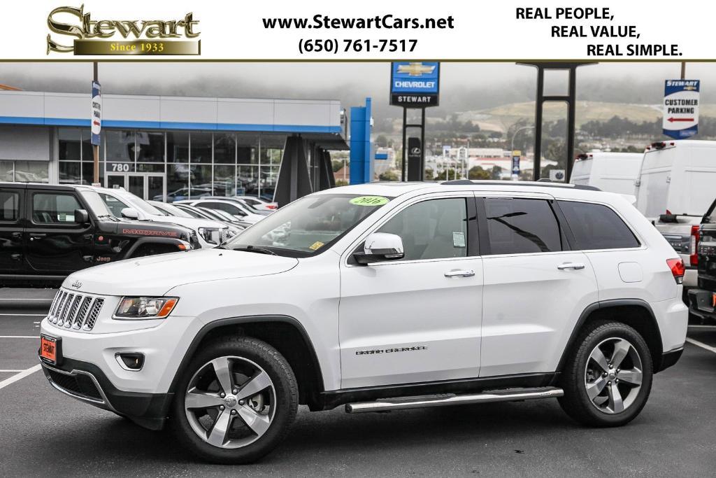 used 2016 Jeep Grand Cherokee car, priced at $15,888