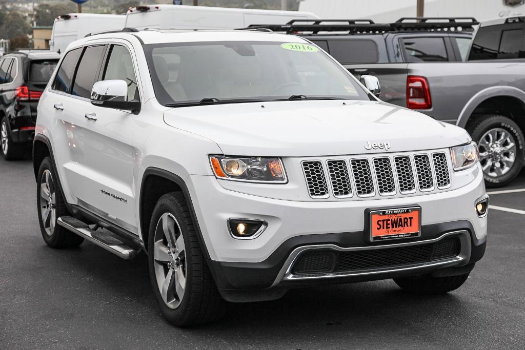 used 2016 Jeep Grand Cherokee car, priced at $16,888
