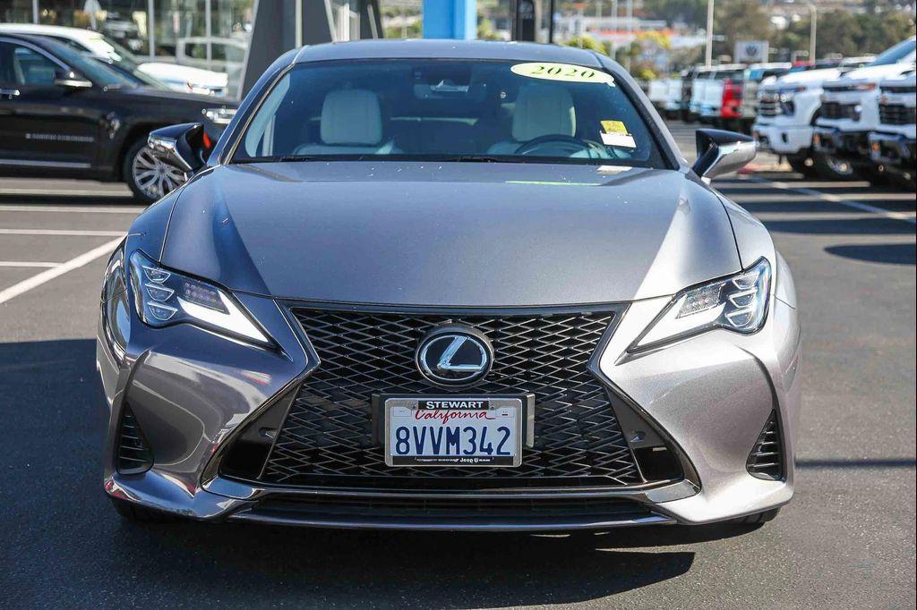 used 2020 Lexus RC 350 car, priced at $33,999