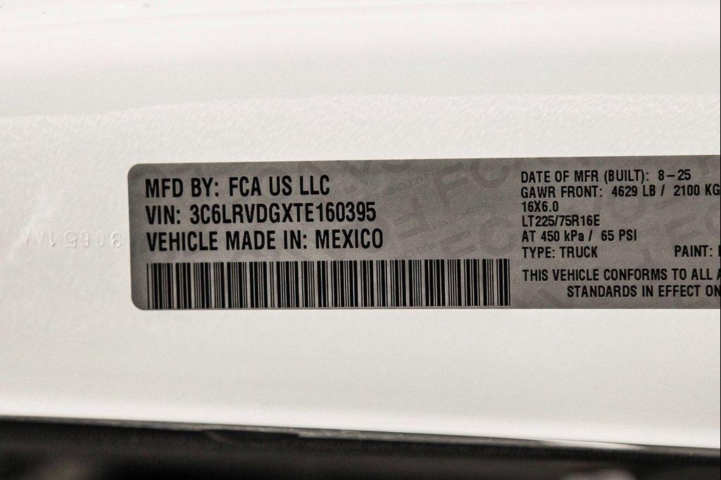 new 2026 Ram ProMaster 2500 car, priced at $54,440
