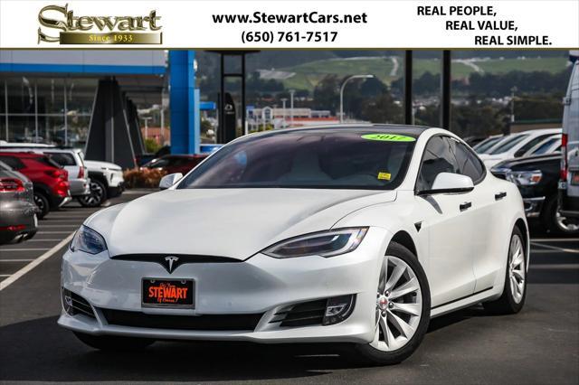 used 2017 Tesla Model S car, priced at $23,888