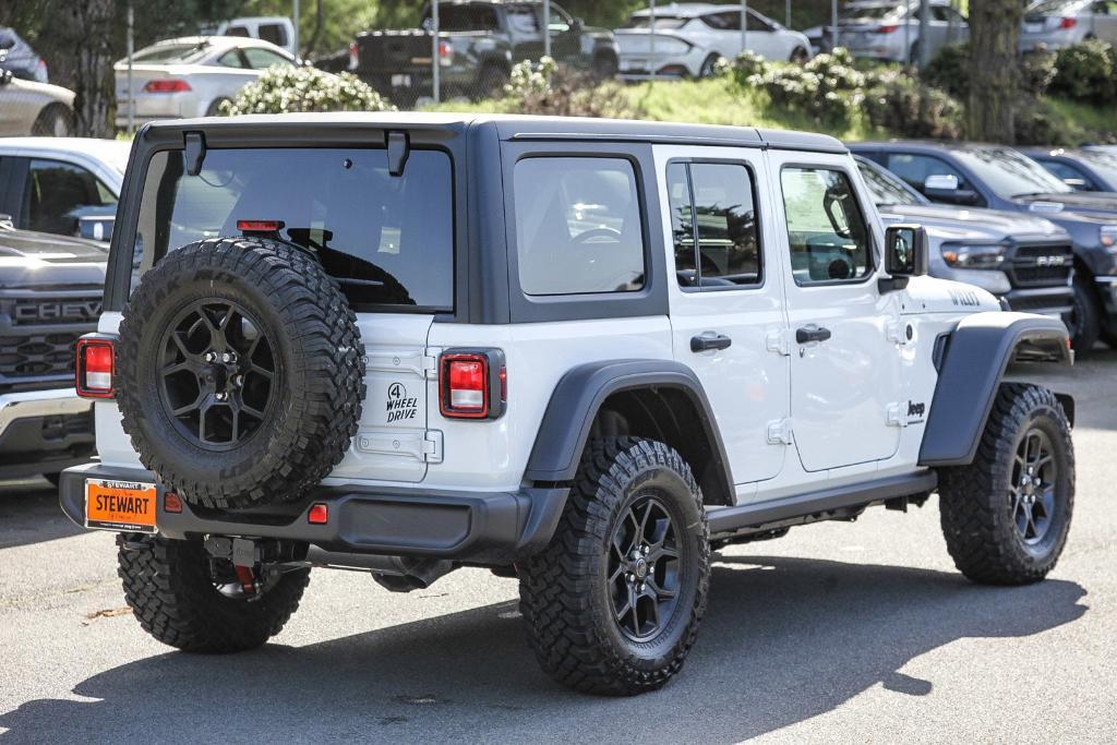 new 2024 Jeep Wrangler car, priced at $50,600