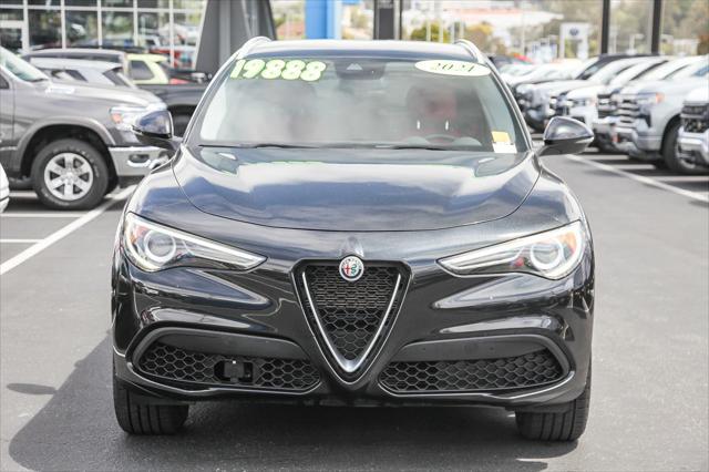 used 2021 Alfa Romeo Stelvio car, priced at $18,888