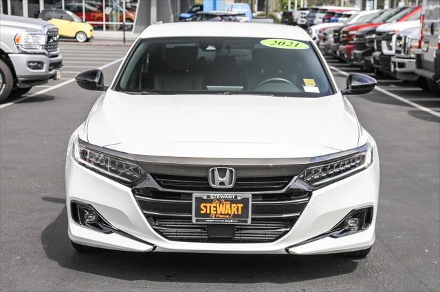 used 2021 Honda Accord car, priced at $26,388