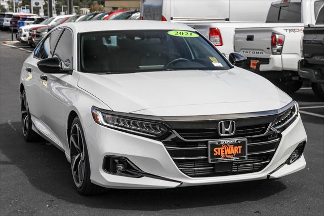 used 2021 Honda Accord car, priced at $26,388