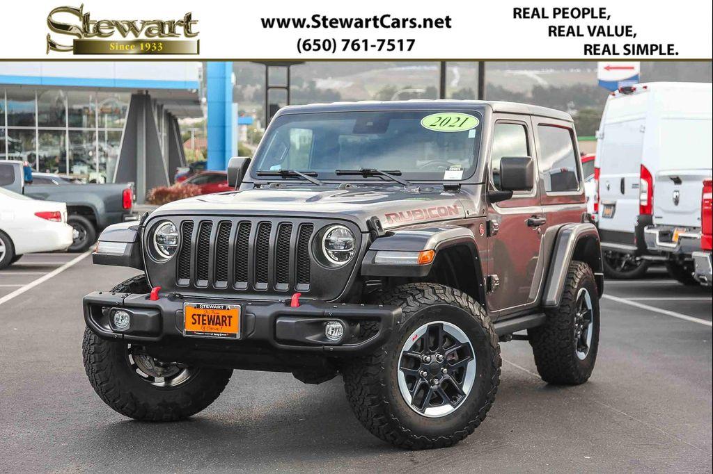used 2021 Jeep Wrangler car, priced at $36,999