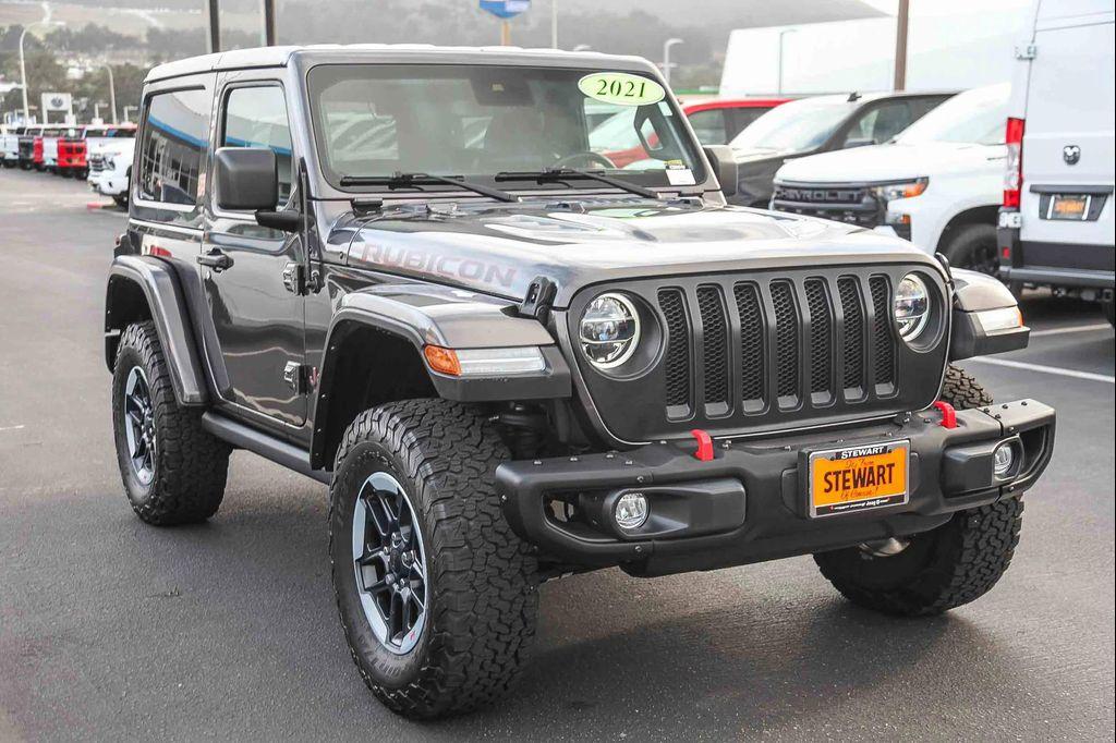 used 2021 Jeep Wrangler car, priced at $36,999
