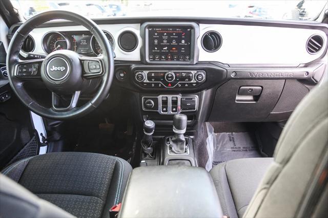 used 2021 Jeep Wrangler car, priced at $31,388