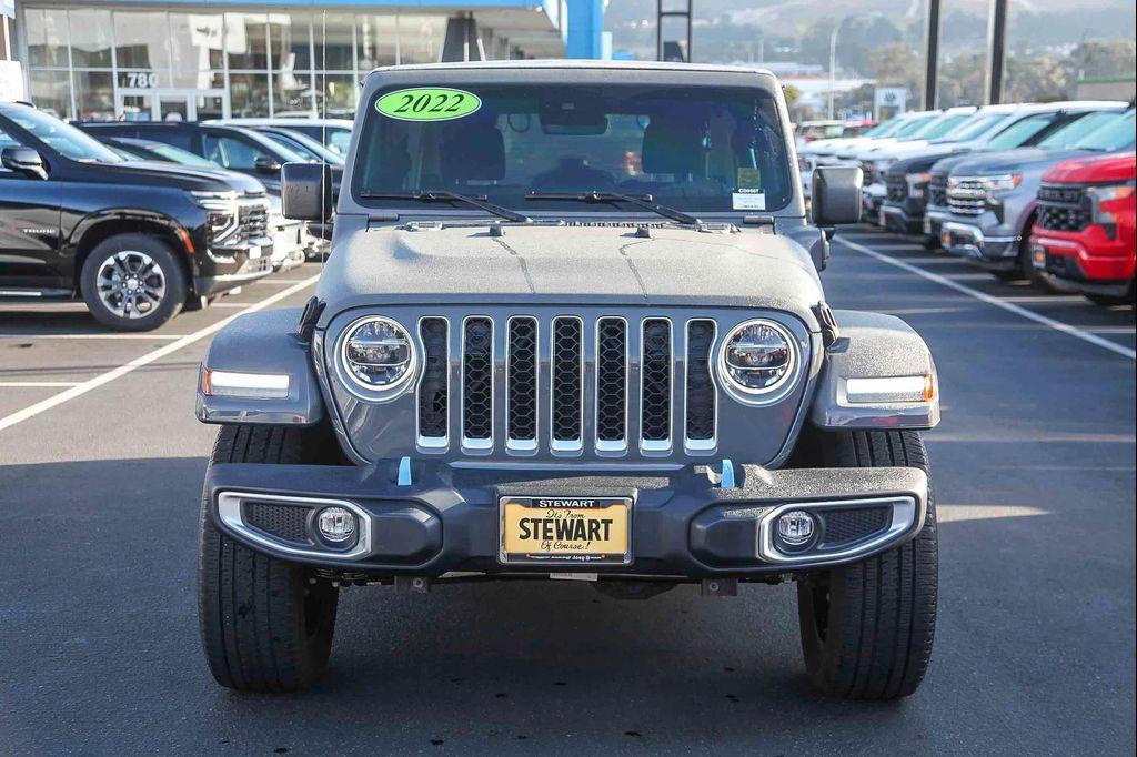 used 2022 Jeep Wrangler Unlimited 4xe car, priced at $33,999