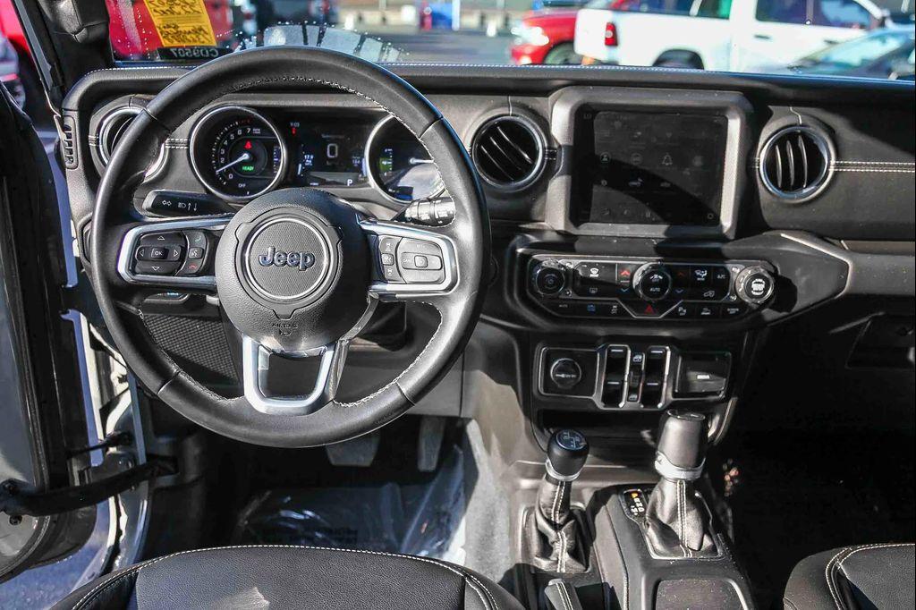 used 2022 Jeep Wrangler Unlimited 4xe car, priced at $33,999