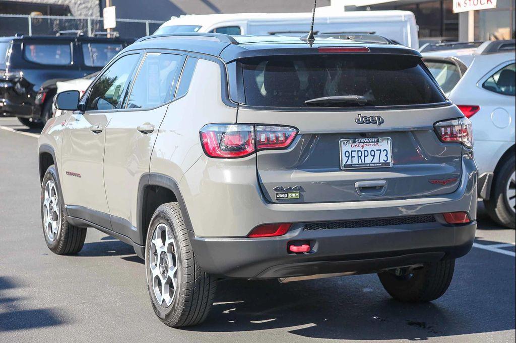 used 2022 Jeep Compass car, priced at $18,999