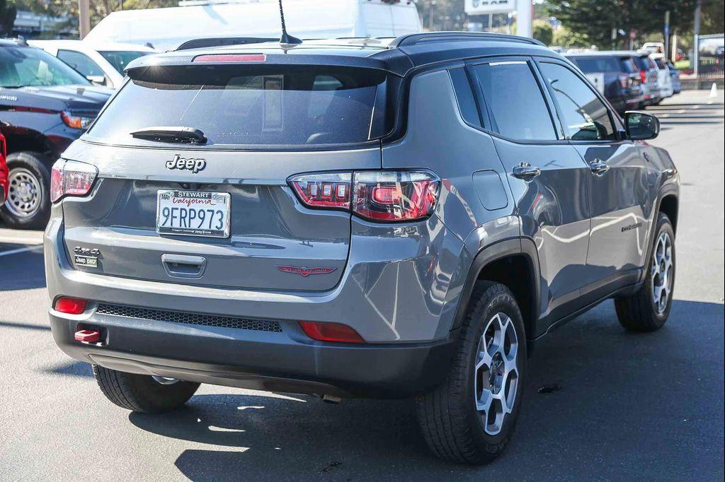 used 2022 Jeep Compass car, priced at $18,999