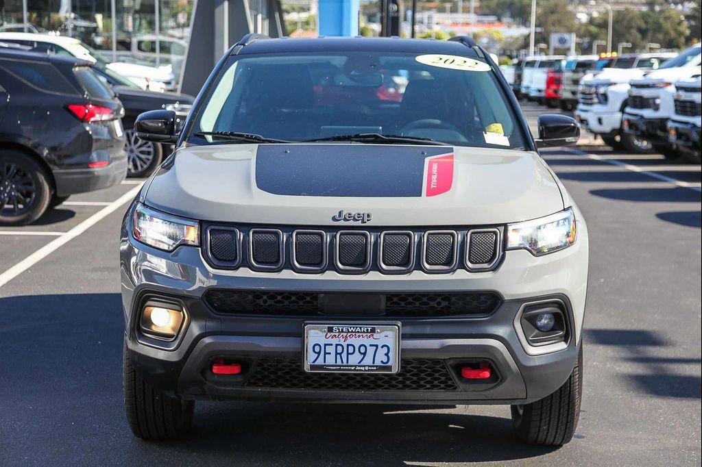 used 2022 Jeep Compass car, priced at $18,999