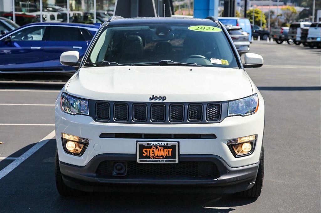 used 2021 Jeep Compass car, priced at $19,888