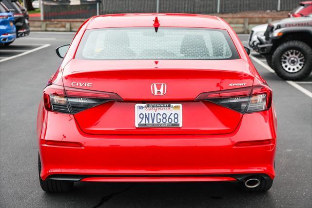 used 2025 Honda Civic car, priced at $27,588