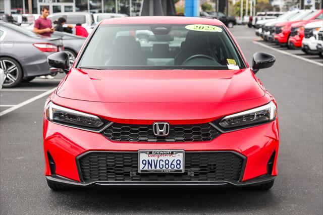 used 2025 Honda Civic car, priced at $27,588