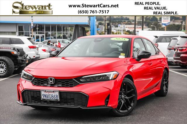 used 2025 Honda Civic car, priced at $27,588