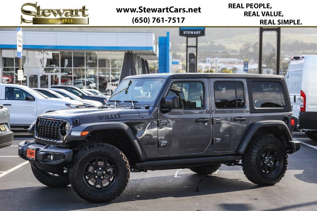 new 2024 Jeep Wrangler car, priced at $49,205