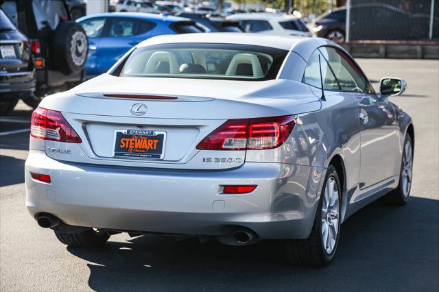 used 2010 Lexus IS 350C car, priced at $12,888