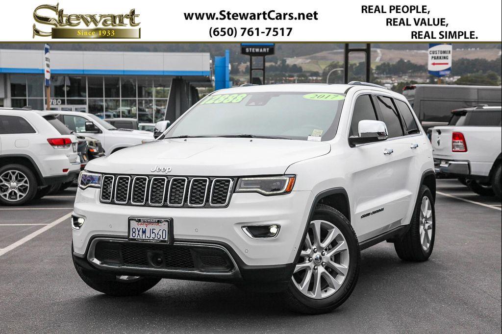 used 2017 Jeep Grand Cherokee car, priced at $12,388