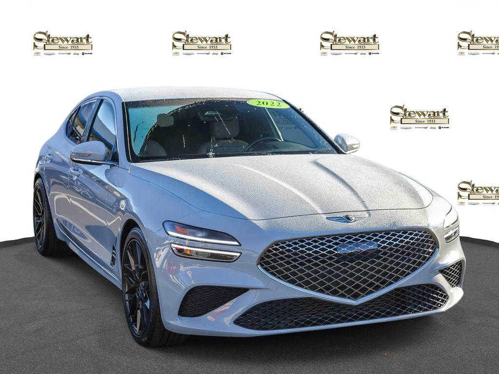 used 2022 Genesis G70 car, priced at $18,000