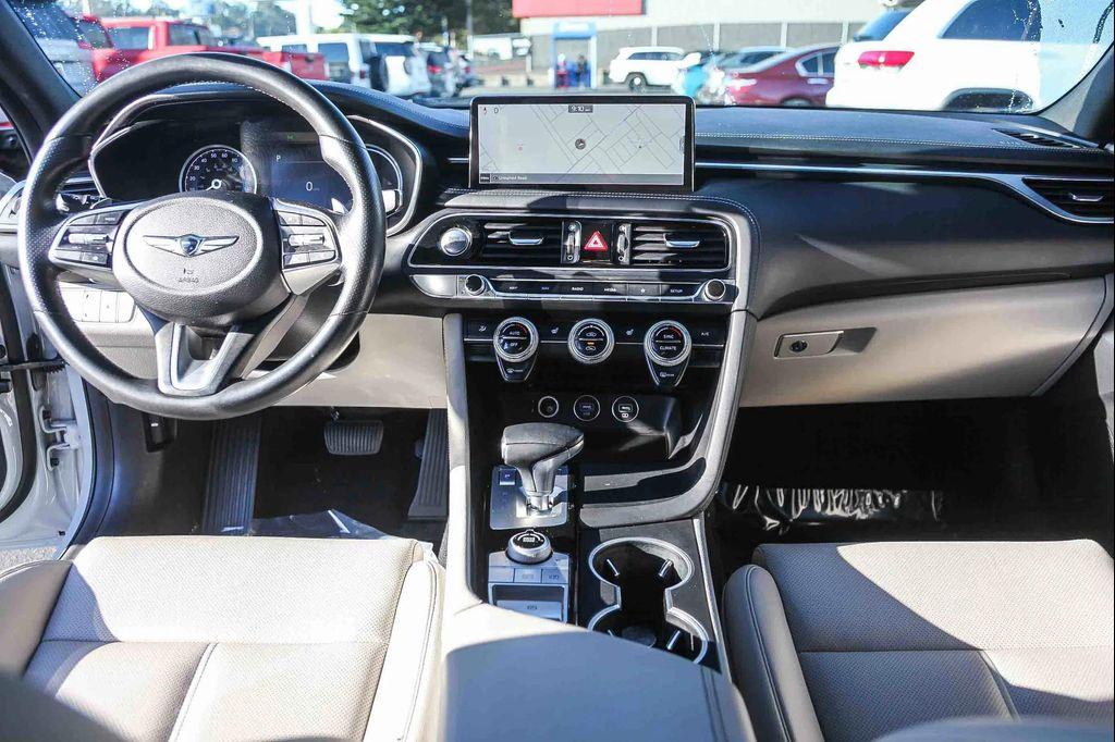 used 2022 Genesis G70 car, priced at $18,000