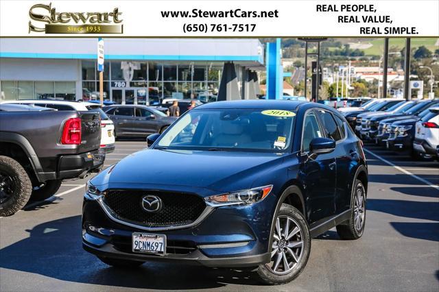 used 2018 Mazda CX-5 car, priced at $17,588