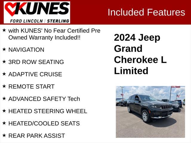 used 2024 Jeep Grand Cherokee L car, priced at $44,501