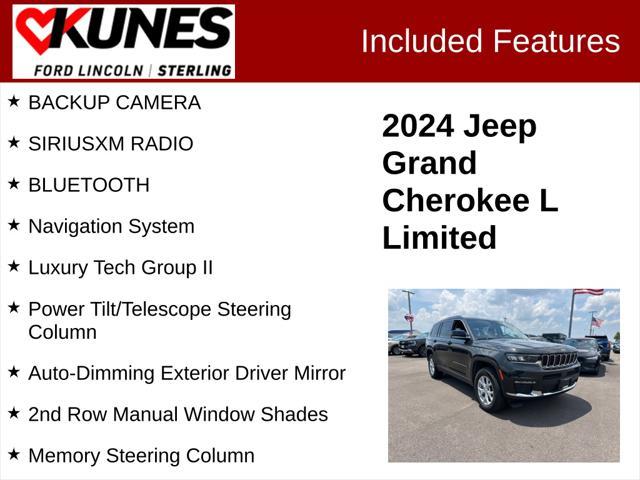 used 2024 Jeep Grand Cherokee L car, priced at $44,501