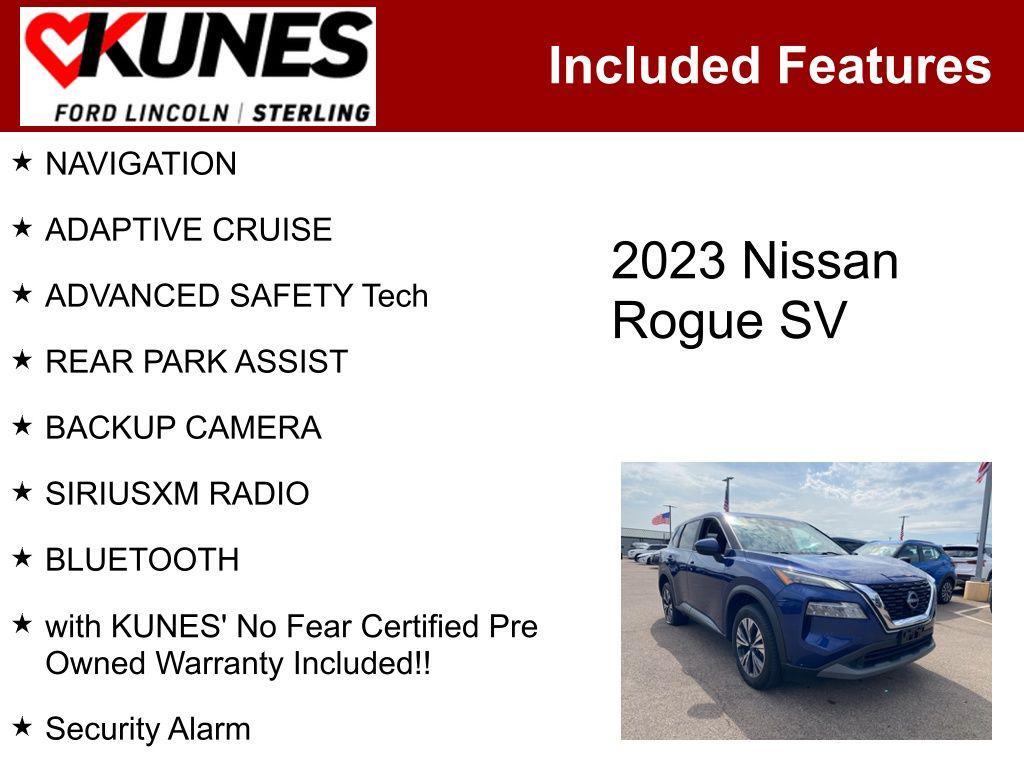 used 2023 Nissan Rogue car, priced at $18,788