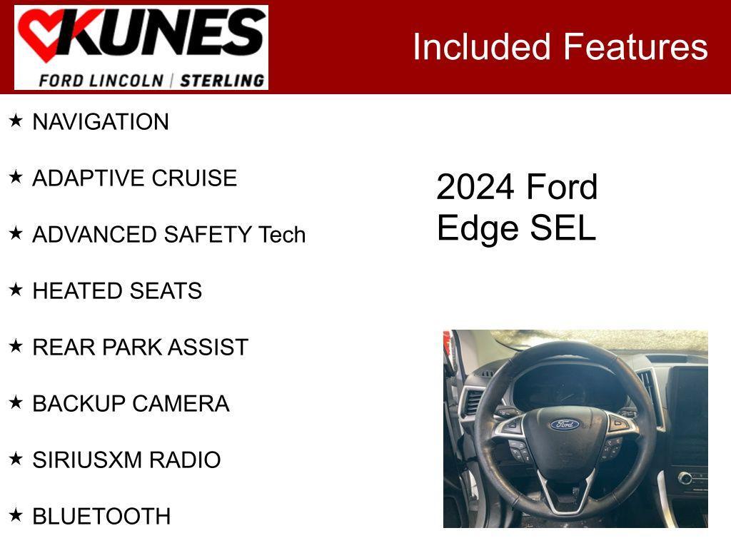 used 2024 Ford Edge car, priced at $20,421