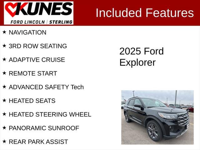 new 2025 Ford Explorer car, priced at $46,227
