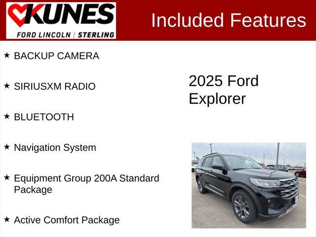 new 2025 Ford Explorer car, priced at $46,227